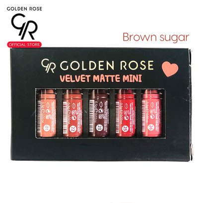 GR Velvet Matte Mini Set Brown Sugar