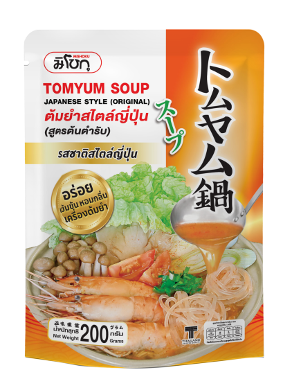 ซุปต้มยำสไตล์ญี่ปุ่น