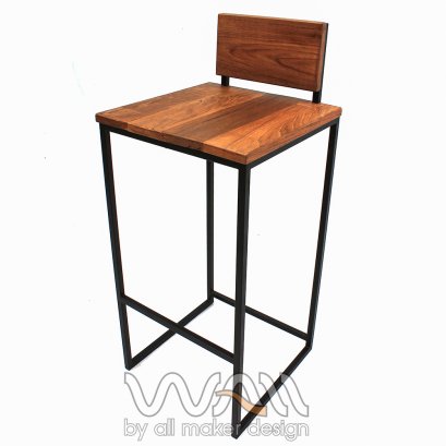 Wood Bar chair (Backrest)