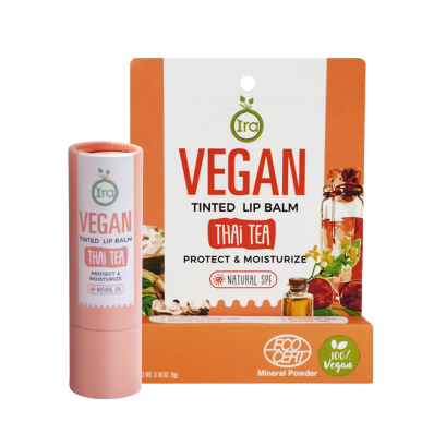 Vegan Tinted Lip Balm: Thai Tea