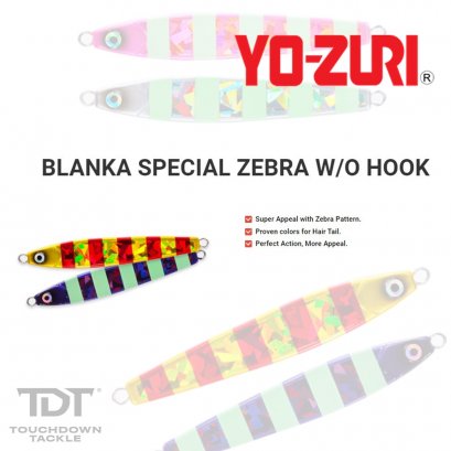 YO-ZURI BLANKA SP ZEBRA SPECIAL สีม้าลายสายสเปเชี่ยลลล  แอ็คฯหยั๋งโหดดด
