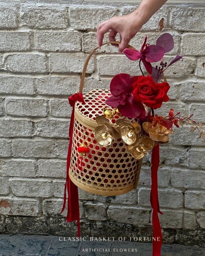 Basket of fortune - Artificial Flower