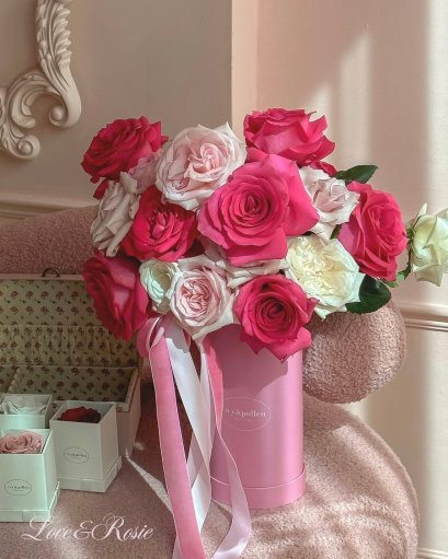 Love and Rosie Pink Vase