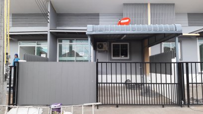 Income 78,000 baht per year !!! Townhome townhouse for sale La Cite’ @Home Village , Nikhom Phatthana with tenant near King Mongkut's University of North Bangkok , Rayong , suitable for investment !!