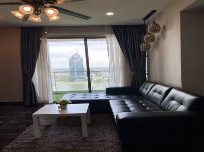 2 in 1 Balcony with River & City View!! Just 1 Room in Whole Project!! 78 Sq.m 1BR Condo for SALE at StarView Rama 3! Best Feng Shui with Green Park & KBank View!! Near BRT Rama 9 Bridge, Near Homepro and Terminal 21 Rama 3!!