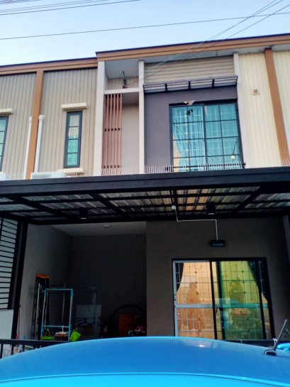 สภาพใหม่เหมือนบ้านมือ 1!! ทาวน์เฮ้าส์ 18.2 ตรว. เดอะ คอนเนค สุวรรณภมิ 4 ซอยกิ่งแก้ว 37