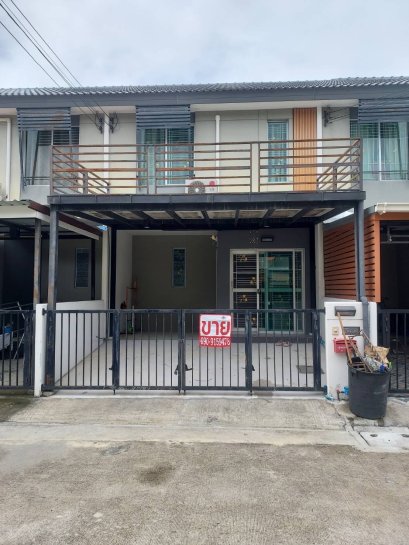 急售！！！ Baan Pruksa-Theparak, New City联排别墅, Project 2, 加建完毕，近生鲜市场，近莲花超市 City Park, Bang Phli, 面积 16.3 平方哇