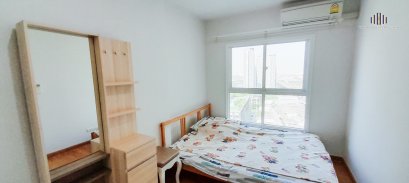 出售公寓The Parkland Ratchada-Wongsawang 毗邻紫色MRT Wongsawang站。 可以从轻轨步行到该公寓仅50米！ 面积 44.48 平方米，大房间，2 间卧室，非常便宜的价格！