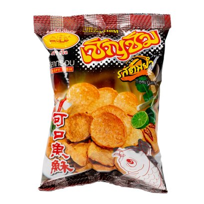 ปลากรอบ รสต้มยำ Crispy fish (Tom yum)50g