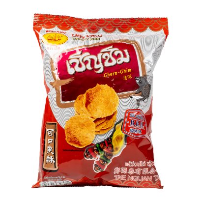 ปลากรอบ รสบาร์บีคิว 50กรัม (Crispy Fish BBQ Flavor 50 g.)