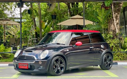 MINI COOPER 1.6 R53 S A/T 2010 สีดำ แดง  (AAA-0064)5-6