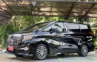 TOYOTA ALPHARD 2.5 SC PACKAGE A/T 2016 สีดำ (LL0340)