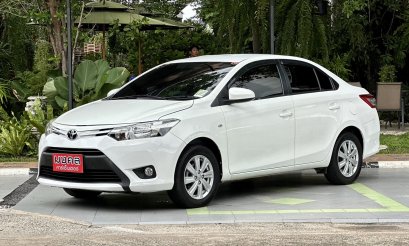 TOYOTA VIOS 1.5 E A/T 2014 สีขาว (LL0243)