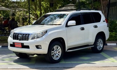 TOYOTA LAND CRUISER PRADO 150 3.0 D4D 4WD A/T 2012 สีขาว (LH0522) 10-15