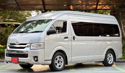 TOYOTA COMMUTER 3.0 A/T 2017 สีเทา (LM0108) 7-8