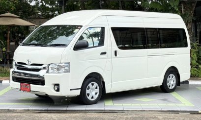 TOYOTA COMMUTER 3.0 M/T 2018 สีขาว (LM0286) 5-6