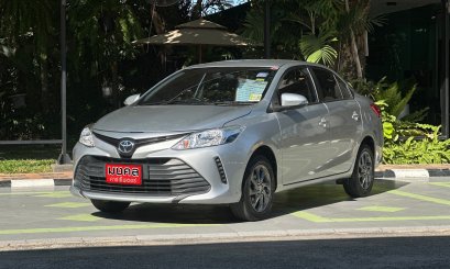 TOYOTA VIOS 1.5 ENTRY A/T 2019 สีเทา (LM0338) 3-4