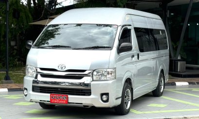 TOYOTA COMMUTER 3.0 M/T 2017 สีเทา (LM0341) 7-8