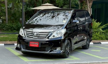 TOYOTA  ALPHARD 2.4 V A/T 2013 สีดำ (LN0127) 7-8