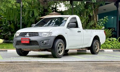 MITSUBISHI TRITON SINGLE CAB 2.4 CNG M/T 2011 สีขาว (LN0129) 1-2