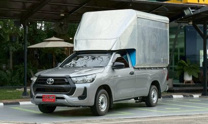 TOYOTA REVO SINGLE CAB 2.4 ENTRY M/T 2021 สีเทา (LN0195) 3-4