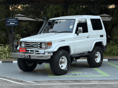 TOYOTA LANDCRUISER LJ71 3.4L 13B-T M/T สีขาว (LN0242) 15-16