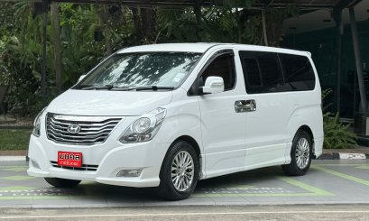 HYUNDAI GRAND STAREX 2.5 PREMIUM A/T 2014 สีขาว  (LN0353) 6-7