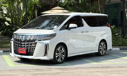 TOYOTA ALPHARD 2.5 S C-PACKAGE A/T 2021 สีขาว (LP0018) 10-11