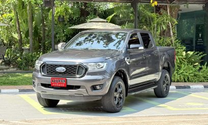 FORD RANGER D-CAB 2.2 XLT A/T 2021 สีเทา (LP0071) 4-5