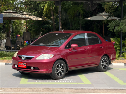 HONDA CITY 1.5 i-DSI A/T 2004 สีแดง ( LP0115 ) 8-9