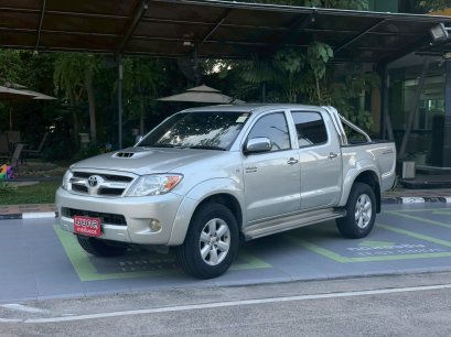 TOYOTA HILUX VIGO D-CAB 3.0 E PRERUNNER M/T 2007 สีเทา ( LP0119 ) 1-2