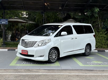 TOYOTA ALPHARD 2.4 V A/T 2010 สีขาว ( LP0124 ) 4-5