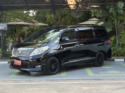 TOYOTA ALPHARD 2.4 V A/T 2010 สีดำ ( LP0144 ) 4-5