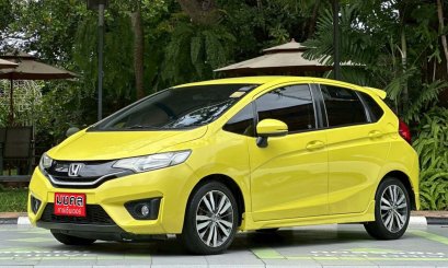 HONDA JAZZ 1.5 SV+ A/T 2014 สีเหลือง (LZ0706) 3-4