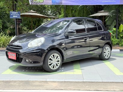 NISSAN MARCH 1.2 E M/T 2012 สีดำ 1-2
