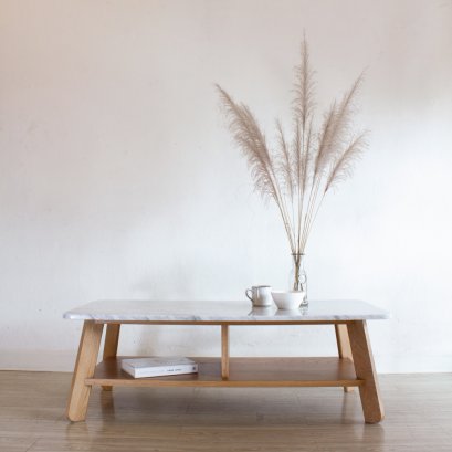 โต๊ะกลางหินอ่อน - Polar Coffee Table