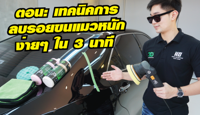 เทคนิคใหม่ในการลบรอยขนแมวหนัก รอยลึก