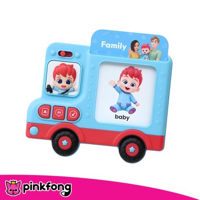 Pinkfong Bebepin Flash Card เครื่องอ่านแฟรชการ์ด การ์ดคำศัพท์ภาษาอังกฤษ 50 ใบ