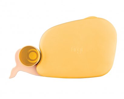 Whale Food Tray: Pastel Yellow