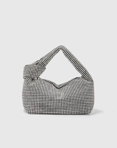 Minicube Rhineston Satchel Bag Model M009
