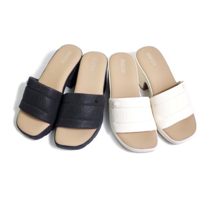 Micco รองเท้าส้นตึกแบบสวม รุ่น 0524-1