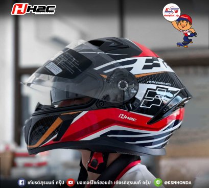 เร่งความเร็ว ได้ตามใจไม่มีหวั่น ด้วย #หมวกกันน็อค​Racer​ H2C