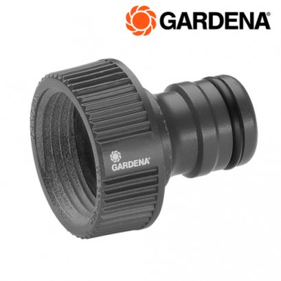Gardena ข้อต่อสำหรับก๊อกน้ำ ขนาด 1'' (33.3 มม) “Profi” Maxi-Flow