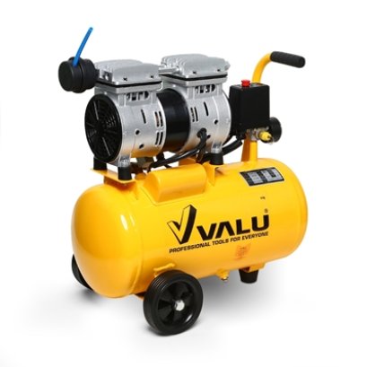 ปั๊มลมออยล์ฟรี VALU รุ่น VFS5501-24 ไร้น้ำมัน (OIL FREE) ขนาด 24 ลิตร