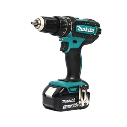 สว่านไร้สายกระแทก MAKITA รุ่น DHP482SFX7 พร้อมแบตเตอรี่ 2 ก้อน และอุปกรณ์เสริม
