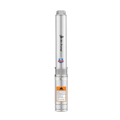 ปั๊มบาดาลระบบโซลาร์ สำหรับบ่อ 4 นิ้ว Mr.Pump รุ่น 10DC66/1100-4