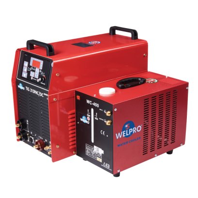 เครื่องเชื่อมอินเวอร์เตอร์ เวลโปร รุ่น เวลทิก 315P AC/DC ( Digital ) พร้อม Water Cooler / ( เชื่อมทิก , เชื่อมอาร์กอน )