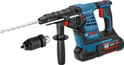 สว่านโรตารี่ไร้สาย BOSCH พร้อม SDS-plus GBH 36 VF-LI Plus (สินค้าสั่งพิเศษ) Professional
