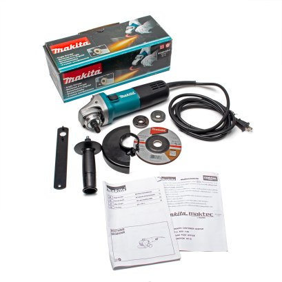 MAKITA เครื่องเจียรไฟฟ้า ขนาด 5 นิ้ว กำลังไฟ 840 วัตต์ รุ่น 9558HNRG ความเร็วรอบตัวเปล่า 11,000 รอบ/นาที มีฟังก์ชันป้องกันการรีสตาร์ท (มากีต้า)