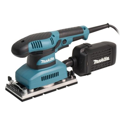 MAKITA เครื่องขัดกระดาษทรายสั่น 93 X 228 มม. (3-5/8 X 9 นิ้ว) กำลังไฟ 190 วัตต์ รุ่น BO-3710 ความเร็วการขัด 11,000 OPM ฉนวนสองชั้น มีสวิตช์ปรับความเร็ว (มากีต้า)